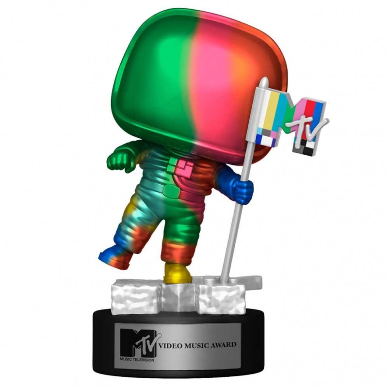 FUNKO ACTION FIGURES FUNKO POP ICONS: MTV MOON PERSON RAINBOW